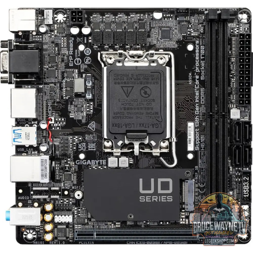GIGABYTE H610I, carte mère - GIGABYTE - vue 2