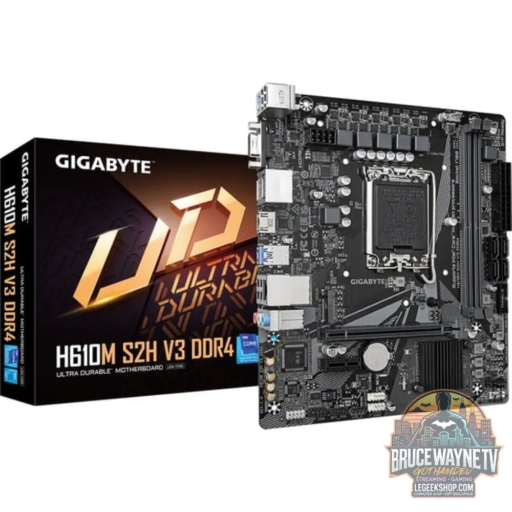 GIGABYTE H610M S2H V3 DDR4, carte mère - GIGABYTE