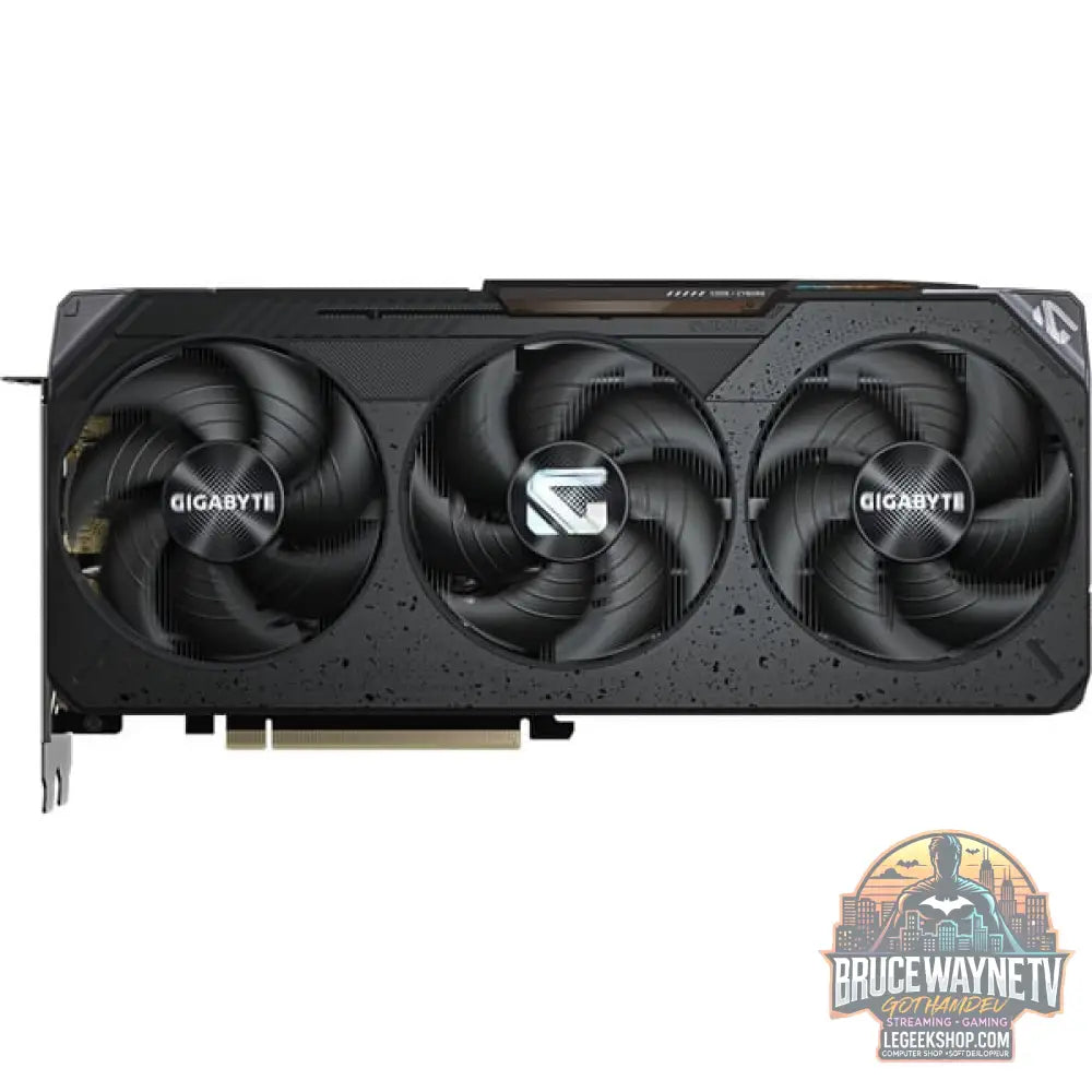 GIGABYTE Radeon RX 9070 Gaming OC, carte graphique noir, RDNA4, GDDR6, 3x DisplayPort, 1x HDMI - GIGABYTE - vue 4