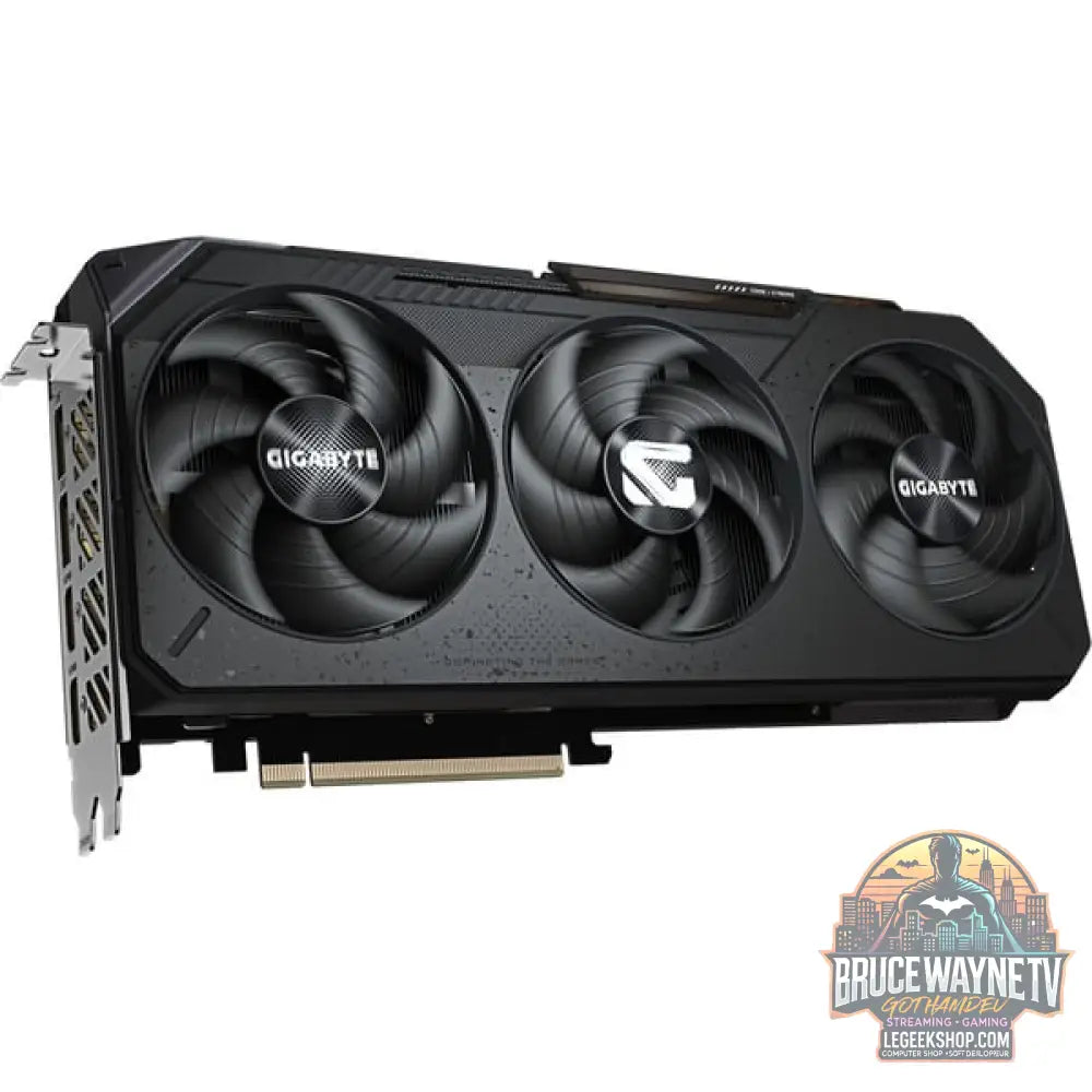 GIGABYTE Radeon RX 9070 Gaming OC, carte graphique noir, RDNA4, GDDR6, 3x DisplayPort, 1x HDMI - GIGABYTE - vue 5