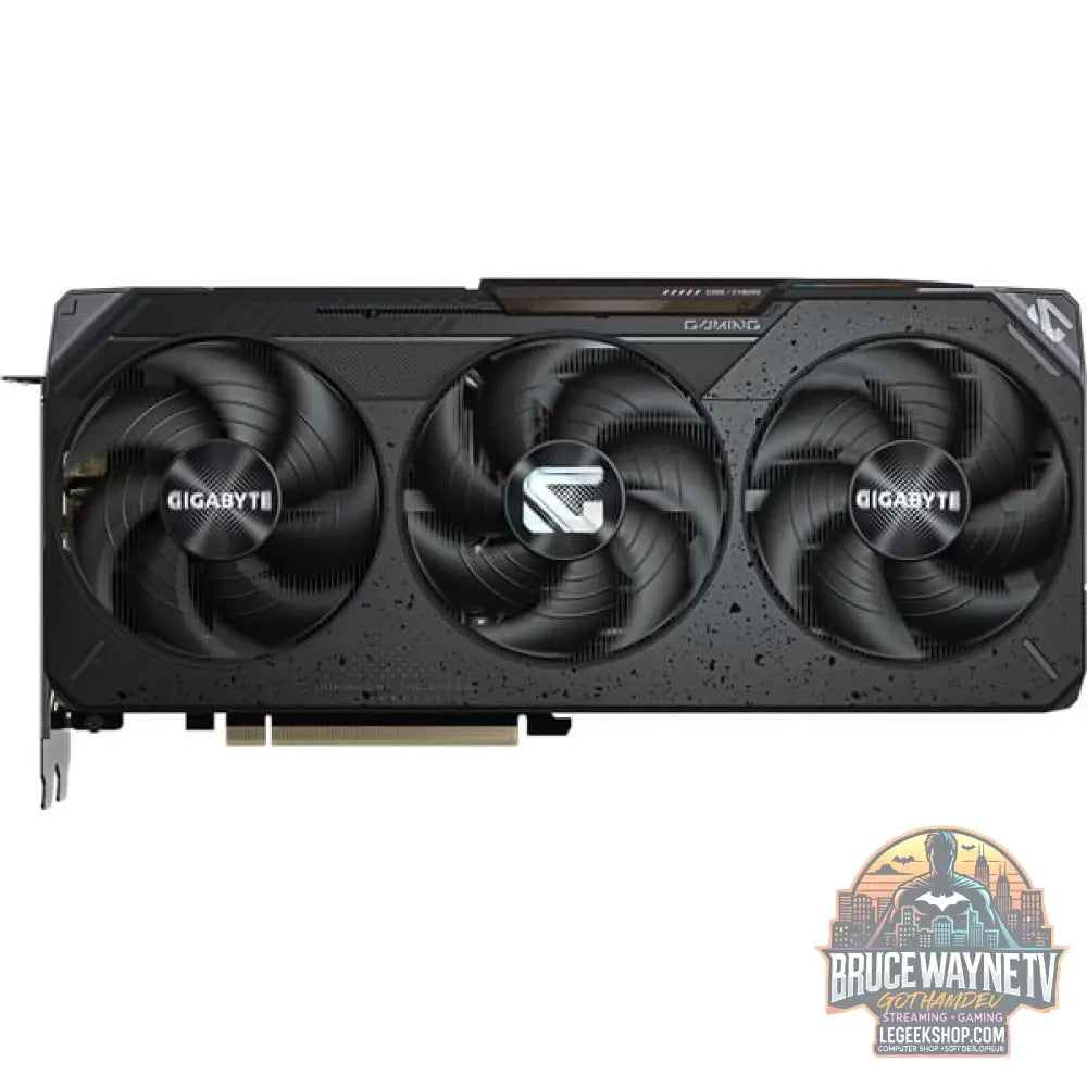 GIGABYTE Radeon RX 9070 XT Gaming OC, carte graphique noir, RDNA4, GDDR6, 2x DisplayPort, 2x HDMI 2.1 - GIGABYTE - vue 4