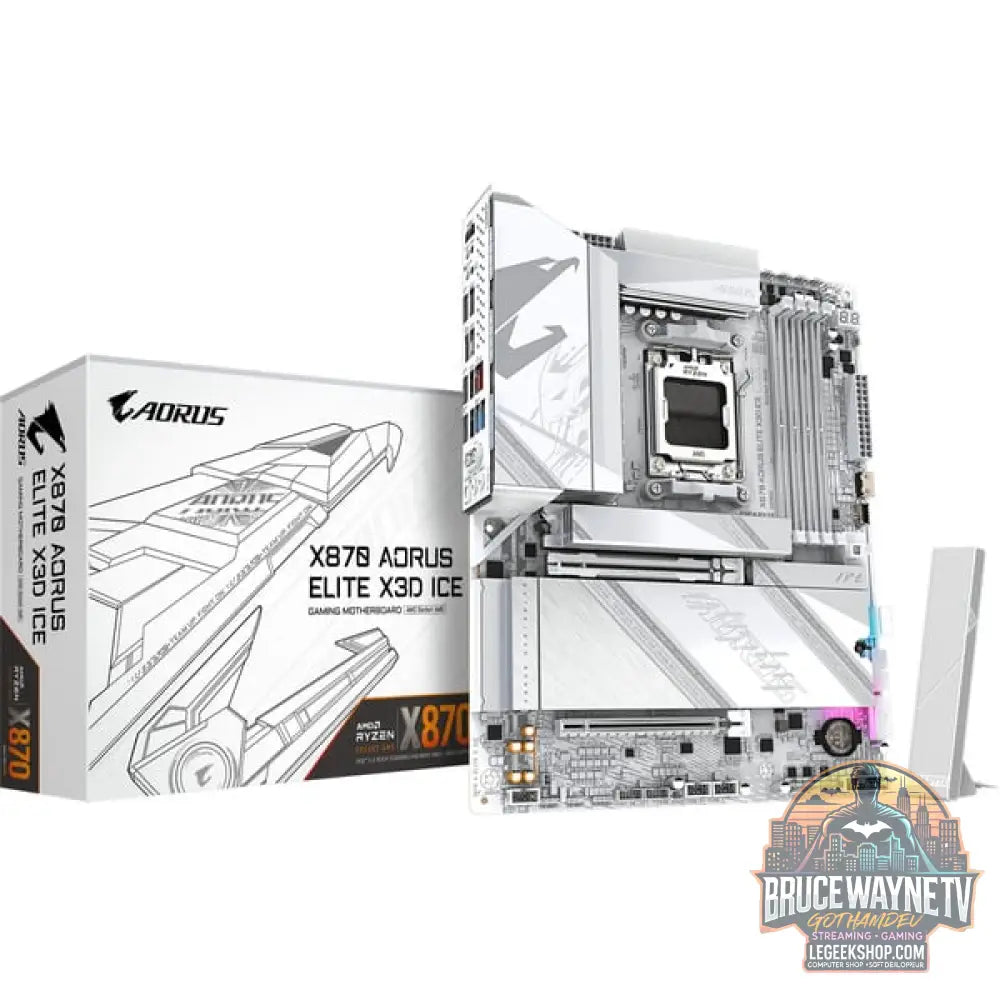 GIGABYTE X870 AORUS ELITE X3D ICE, carte mère - GIGABYTE