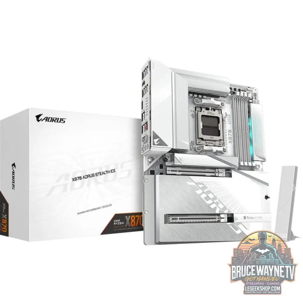 GIGABYTE X870 AORUS STEALTH ICE, carte mère - GIGABYTE