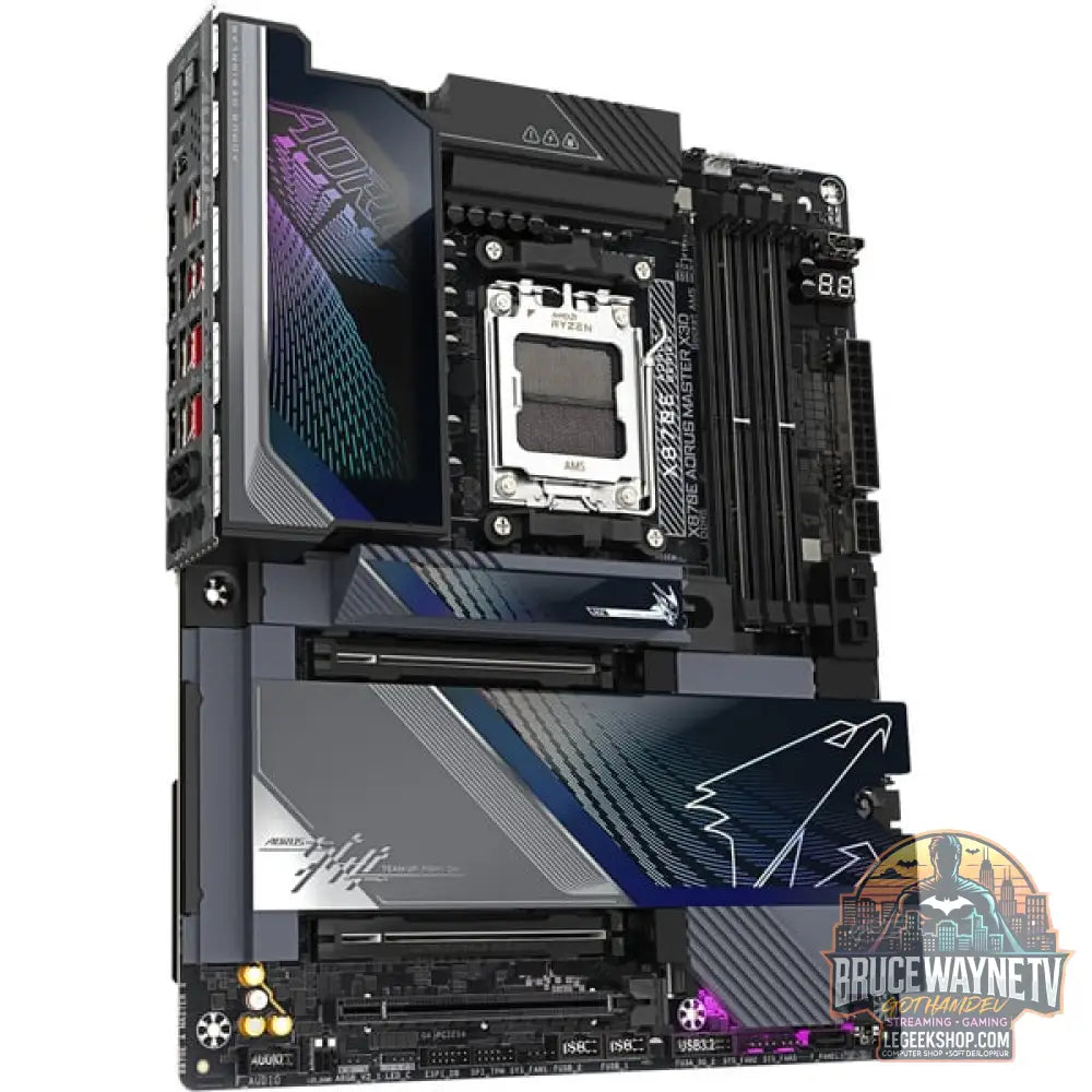 GIGABYTE X870E AORUS MASTER X3D, carte mère - GIGABYTE - vue 2