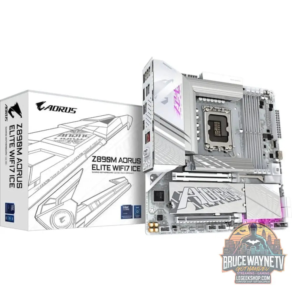 GIGABYTE Z890M AORUS ELITE WIFI7 ICE, carte mère - GIGABYTE