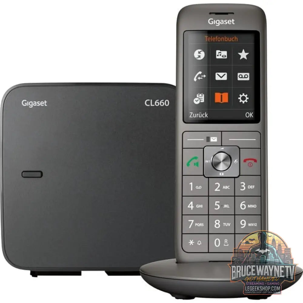 Gigaset CL660, analoges Telefon gris - Gigaset - vue 2