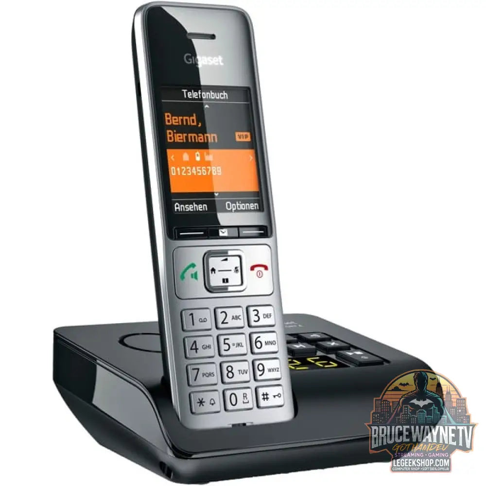 Gigaset COMFORT 500A, analoges Telefon argent/noir - Gigaset