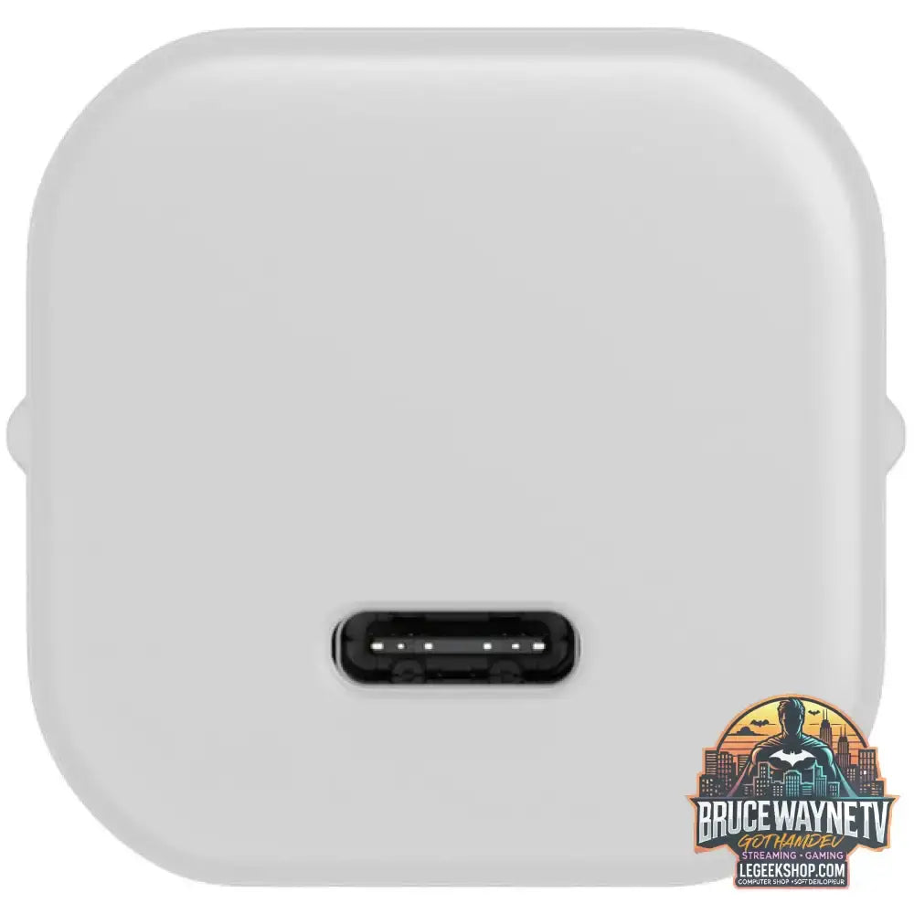 goobay Apple Lightning / USB-C PD-Ladeset 30 Watt, Ladegerät weiß, 1 Meter Kabel, PD - goobay - vue 4