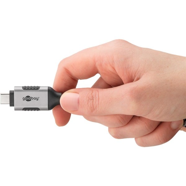 goobay Ethernet-Adapterkabel USB-C 3.2 Gen2 > RJ-45, Slim - goobay - vue 7