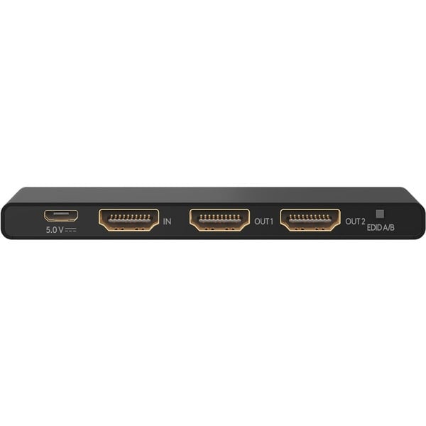 goobay HDMI Splitter 1 auf 2 (4K @ 60Hz) - goobay - vue 2