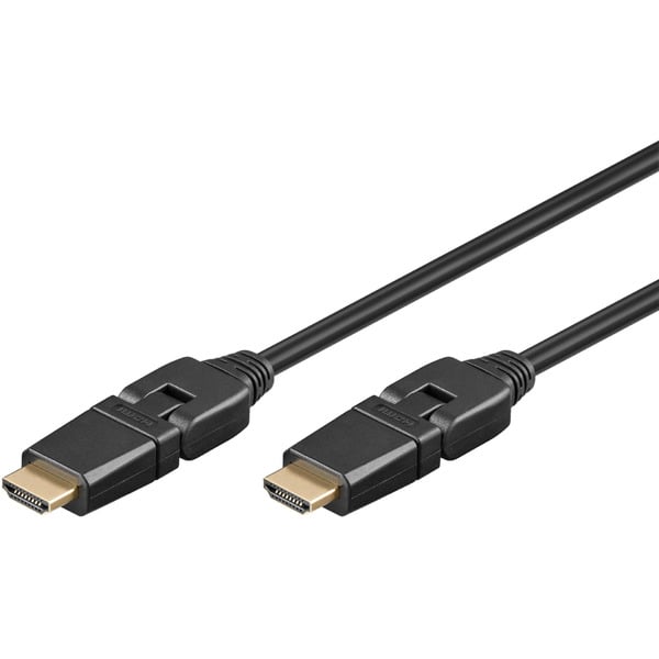 (€ 2,94 / 1 m) goobay High-Speed-HDMI 360° câble - goobay