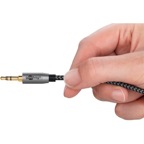 goobay Plus Audio Verbindungskabel AUX 3,5mm stereo - goobay - vue 5