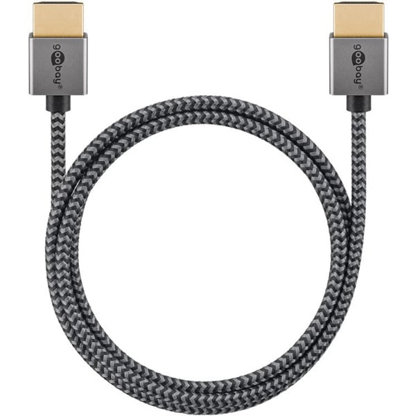 goobay Plus Slim High-Speed-HDMI-câble avec Ethernet, 8K @ 60Hz - goobay - vue 6