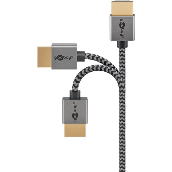 goobay Plus Slim High-Speed-HDMI-câble avec Ethernet, 8K @ 60Hz - goobay - vue 9