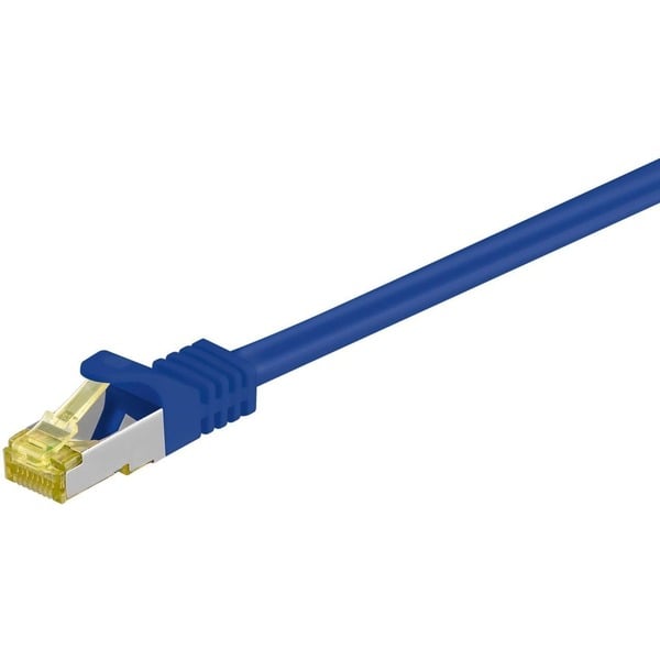goobay RJ-45 Patchkabel Cat 6.a S/FTP (PIMF), avec Cat.7 Rohkabel - goobay