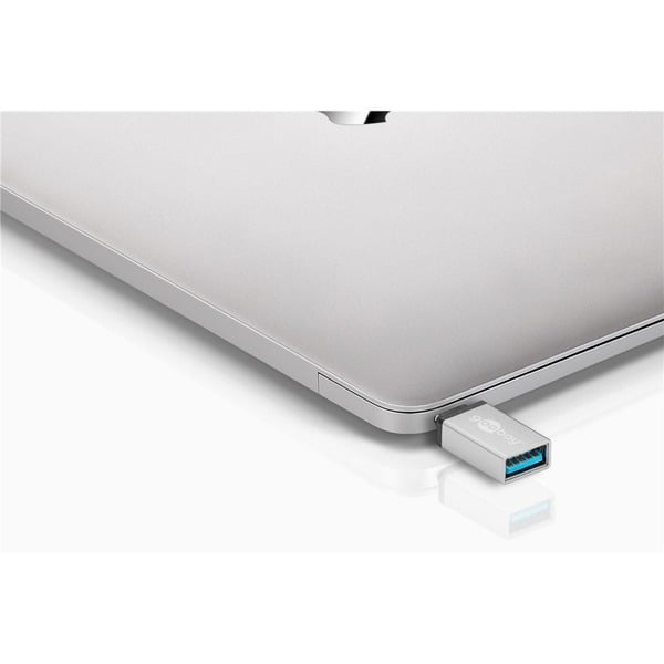 goobay USB 3.2 Gen 1 Adapter, USB-C Stecker > USB-A Buchse - goobay - vue 3