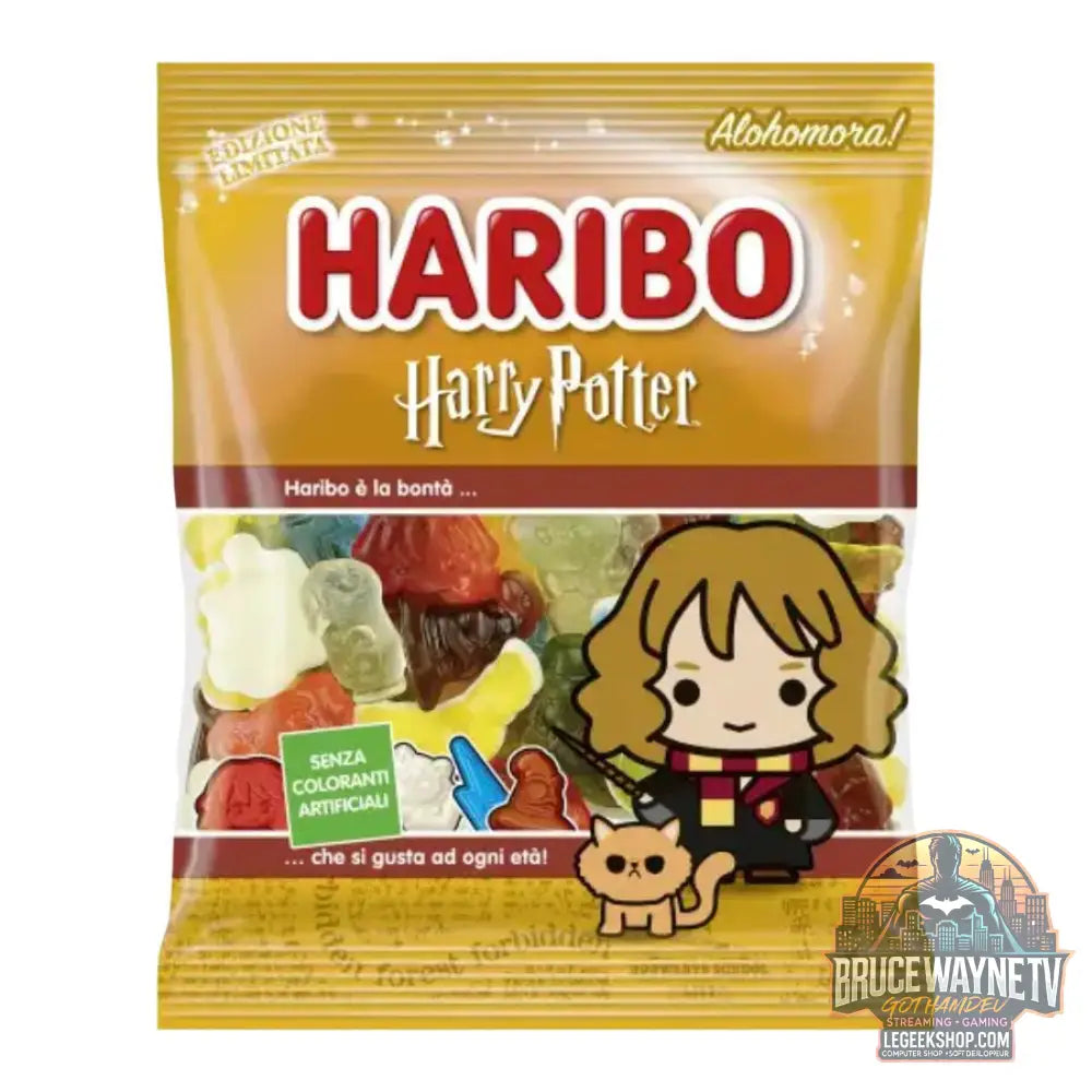 Haribo Hermione bonbons au goût de fruits et cola de 160g (Paquet de 16) - Snacks & boissons importés
