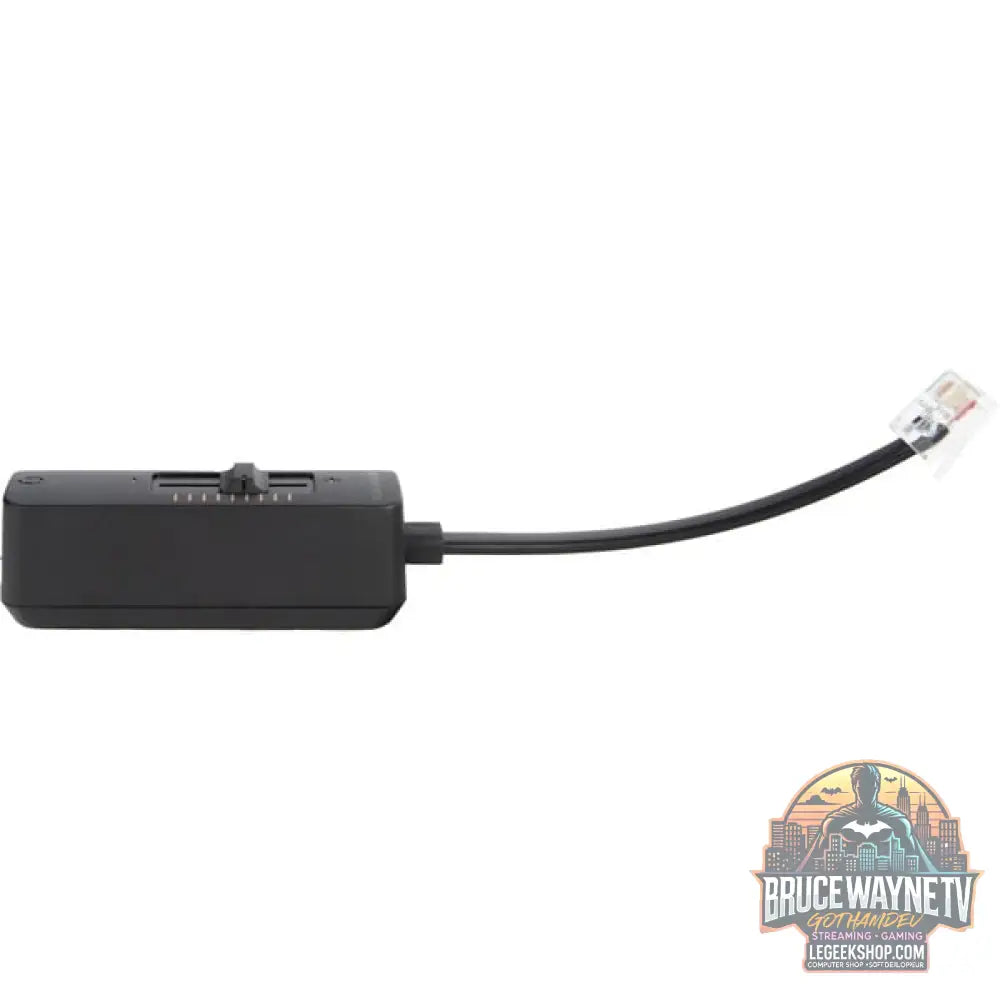 HP Poly MDA105 QD USB-A Analog-Switch noir, Umschalter PC / Festnetz - HP Poly - vue 8