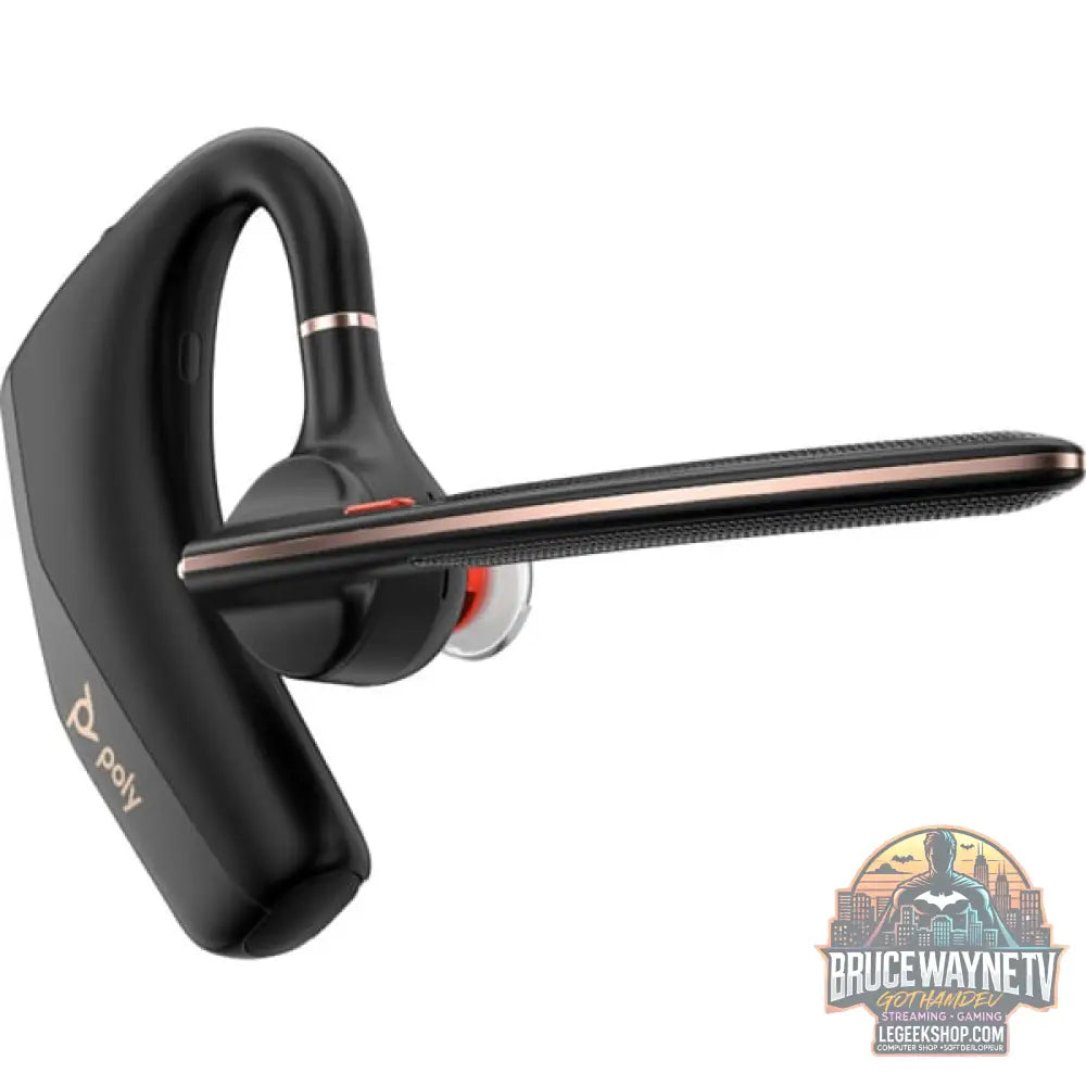 HP Poly Voyager Legend 50 UC, Headset noir, Mono, Bluetooth-Adapter, Bluetooth, Qi Wireless Charging - HP