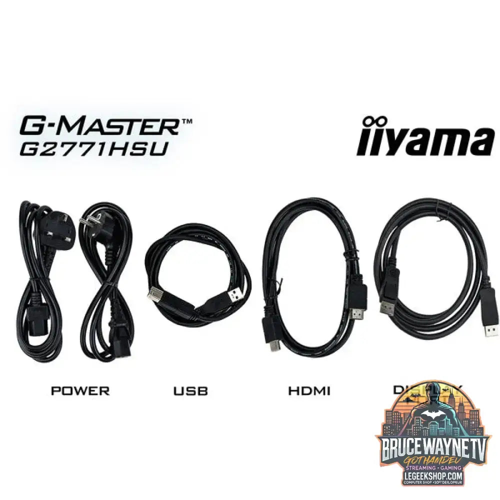 iiyama G-Master G2771HSU-B1 Red Eagle 27" Full HD IPS 240 Hz - iiyama - vue 11