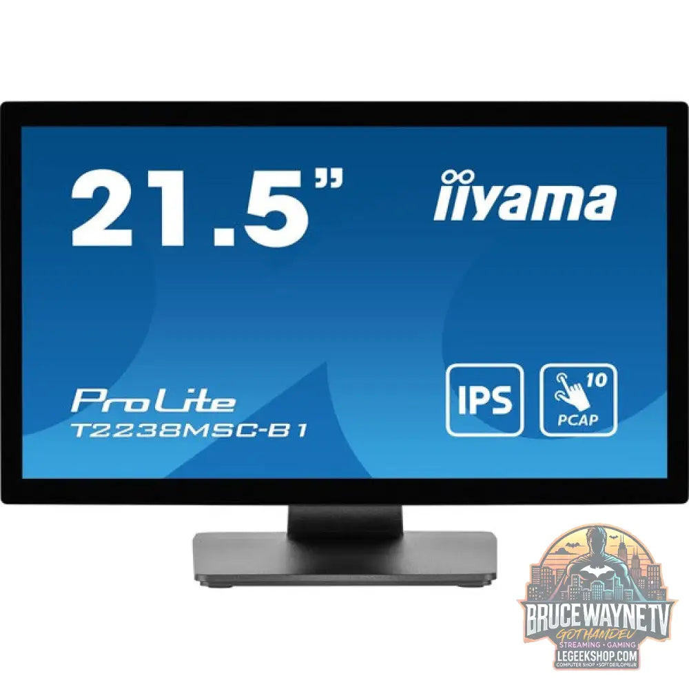 iiyama ProLite T2238MSC-B1 21,5" Full HD IPS 60 Hz - iiyama - vue 2