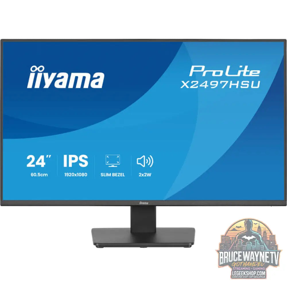 iiyama ProLite X2497HSU-B1 23,8" Full HD IPS 120 Hz - iiyama - vue 2