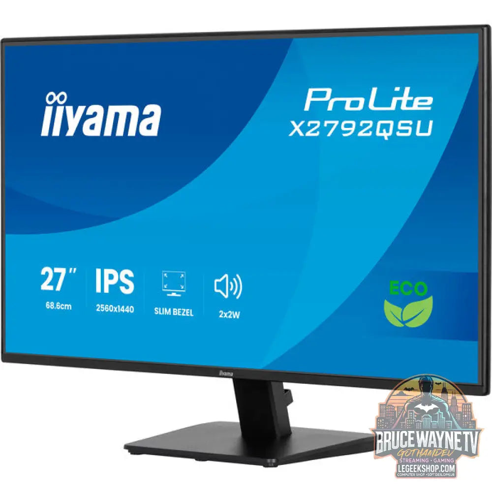 iiyama ProLite X2792QSU-B1 27" QHD/WQHD IPS 120 Hz - iiyama - vue 3