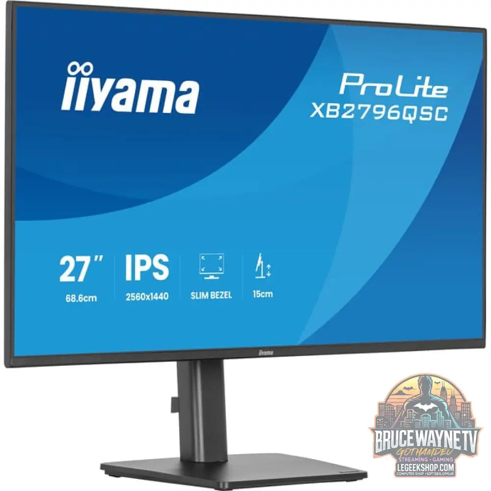 iiyama ProLite XB2796QSC-B1 27" QHD/WQHD IPS 75 Hz - iiyama