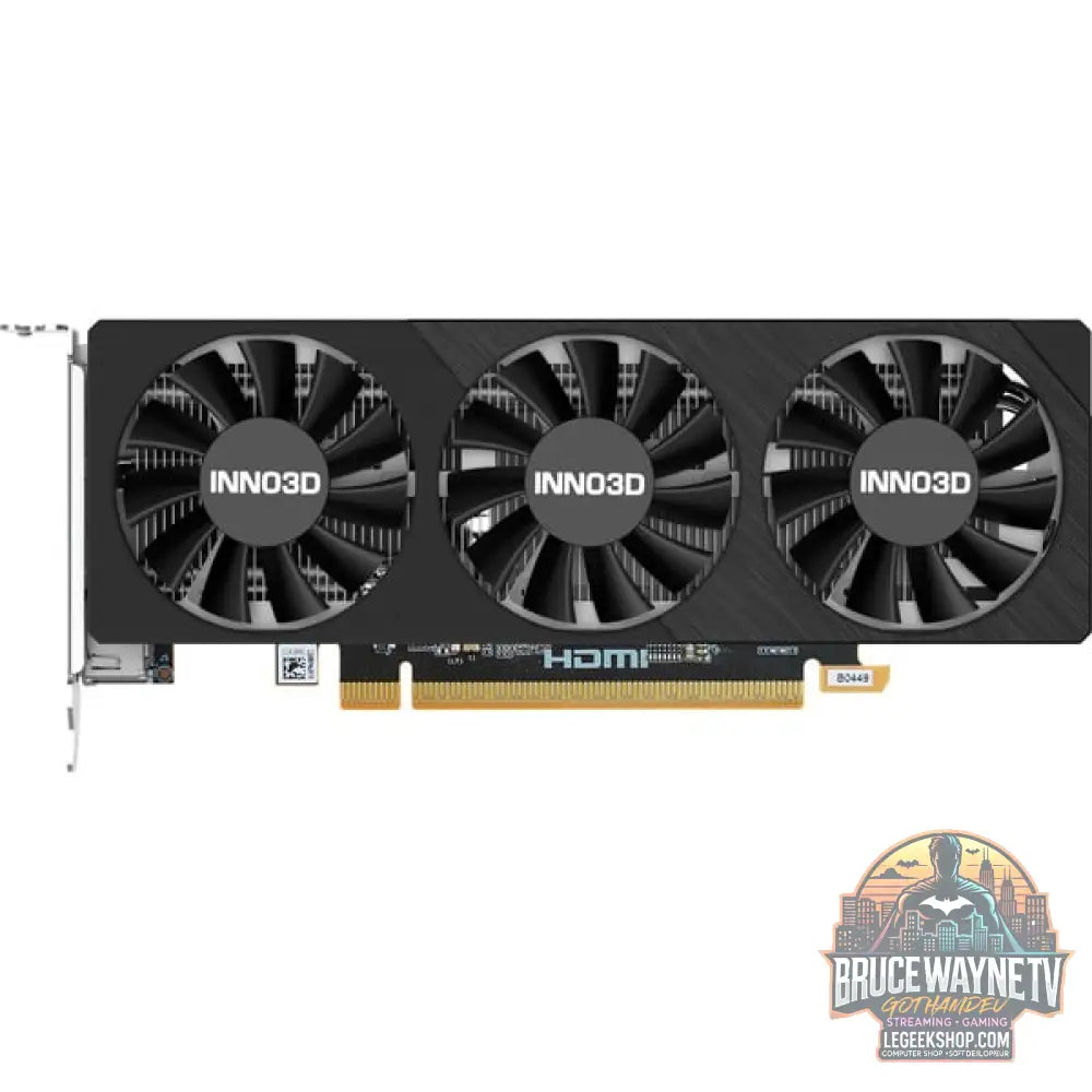 INNO3D GeForce RTX 5060 LOW PROFILE, Grafikkarte DLSS 4, 2x DisplayPort, 1x HDMI 2.1 - INNO3D - vue 2