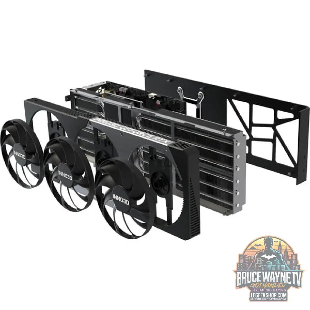INNO3D GeForce RTX 5080 X3, Grafikkarte DLSS 4, 3x DisplayPort, 1x HDMI 2.1 - INNO3D - vue 14