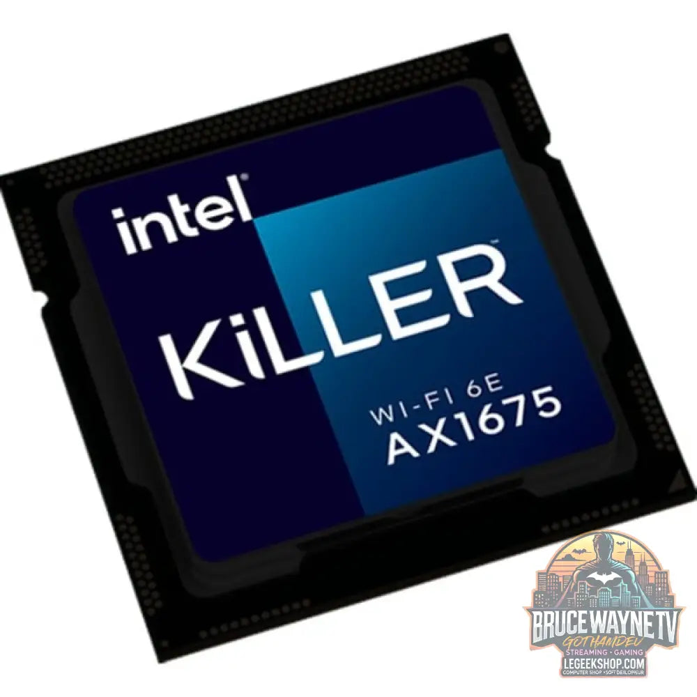 Intel® Killer WLAN 6E AX1675 x M.2 non vPro, adaptateur Wi-Fi