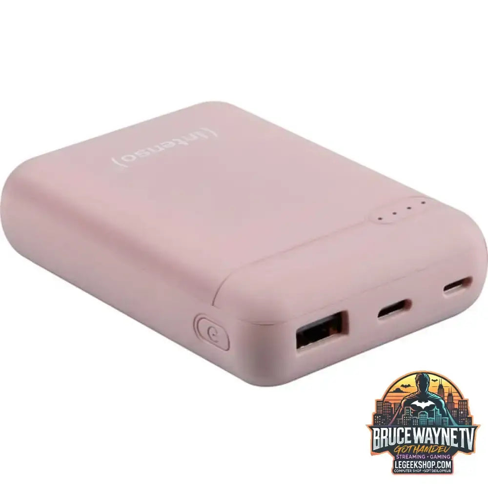 Intenso Powerbank XS10000 rosa, 10.000 mAh - Stromquelle: USB-C, Micro-USB - vue 2
