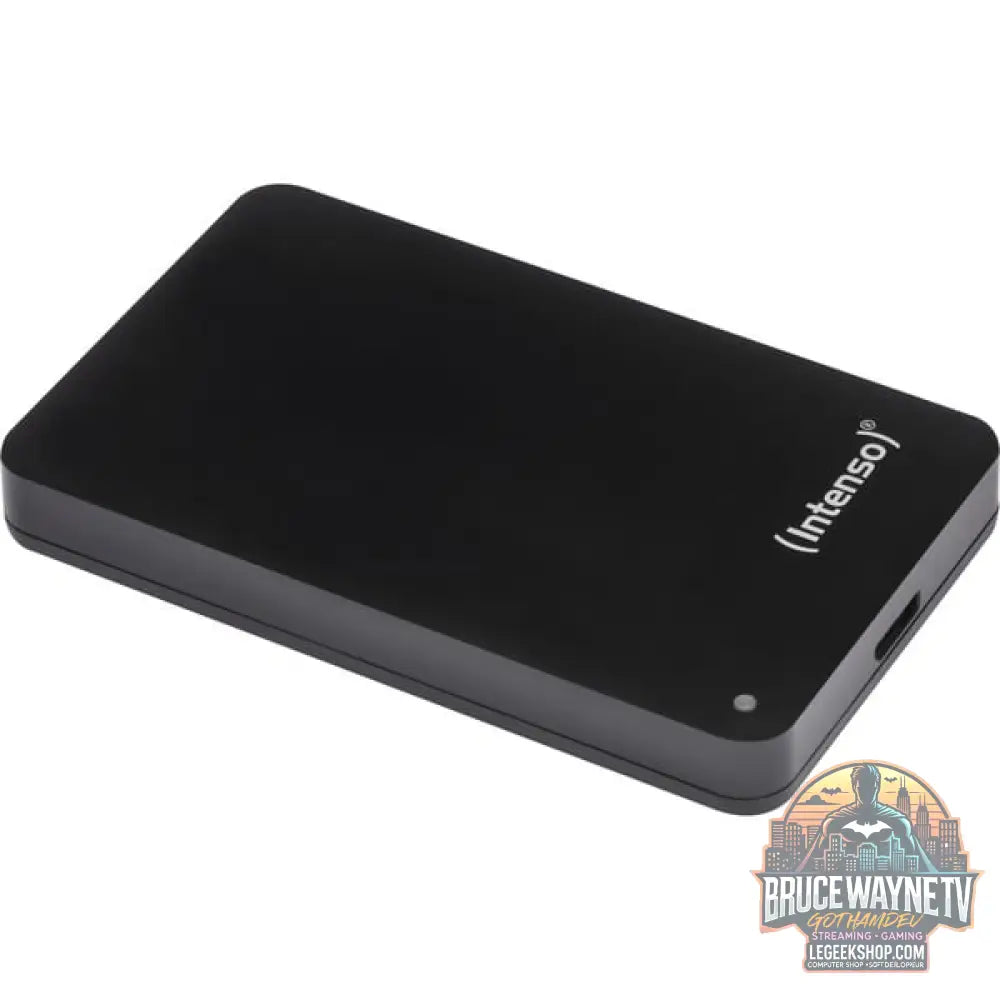 Intenso Memory Case 5 TB, Externe Festplatte noir, extern, Micro-USB-B 3.2 Gen 1 (5 Gbit/s) - Intenso