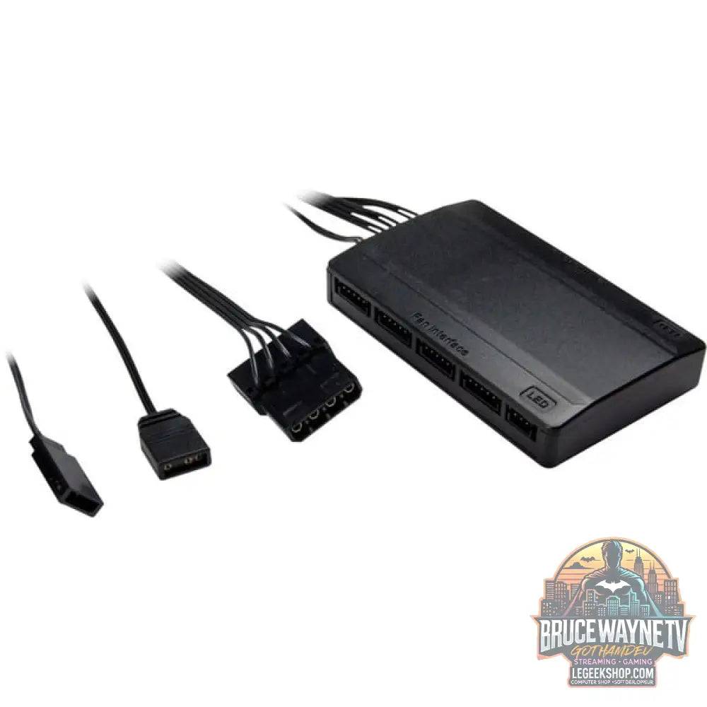 Inter-Tech Argus RGB-Fan Set RS-14 140x140x25, Gehäuselüfter - Inter-Tech - vue 3