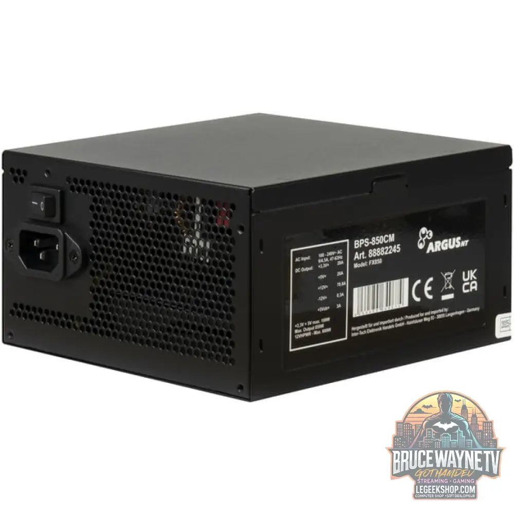 Inter-Tech BPS-850CM, alimentation PC - Inter-Tech - vue 5
