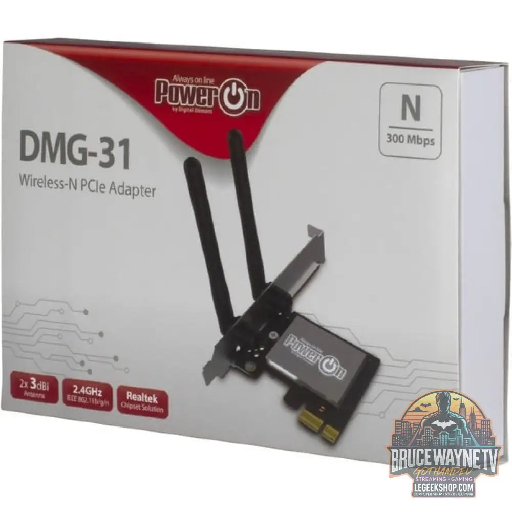 Inter-Tech DMG-31, adaptateur Wi-Fi - Inter-Tech - vue 3