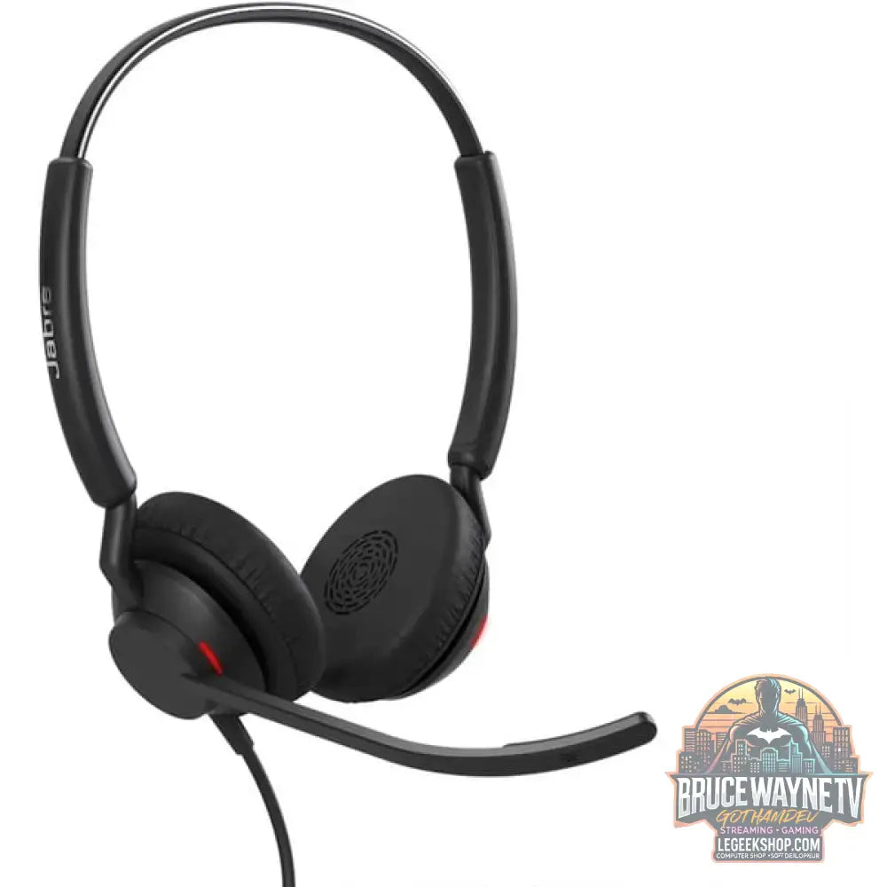 Jabra Engage 40, Headset noir, UC, Inline Link, USB-C et USB-A, Stereo - Jabra