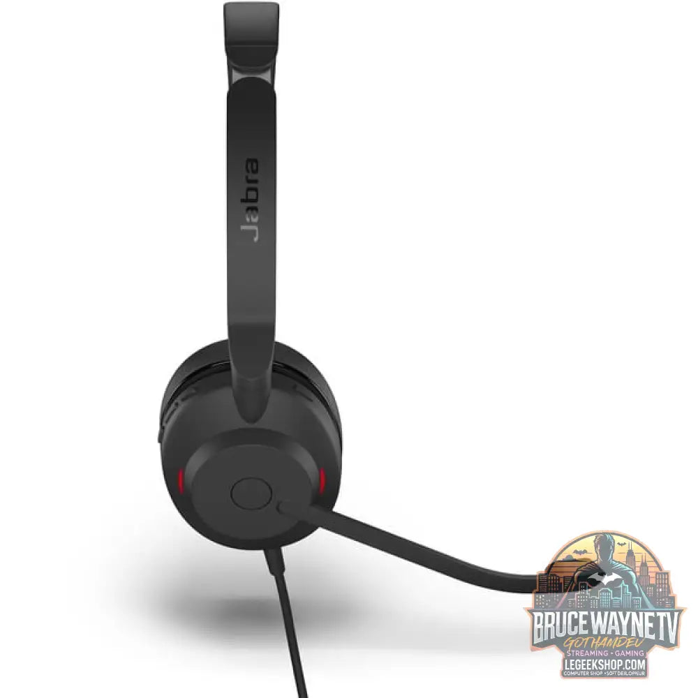 Jabra Evolve2 30 SE, Headset noir, Microsoft Teams-Version, USB-C et USB-A, Stereo - Jabra - vue 7