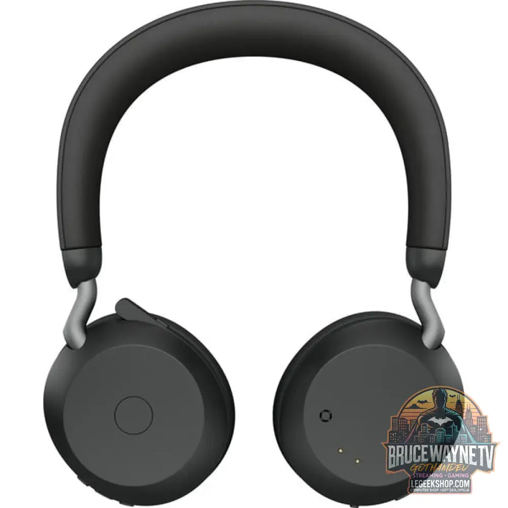 Jabra Evolve2 75, Headset noir, Link380c, UC - Jabra - vue 3
