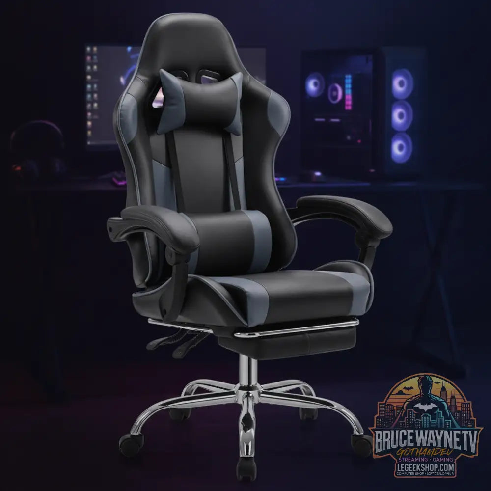 JHK chaise de jeu de course ergonomique… — vue détail 15 LeGeekShop