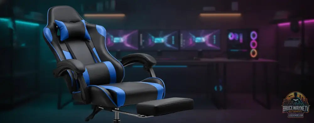 JHK chaise de jeu de course ergonomique… — vue détail 7 LeGeekShop