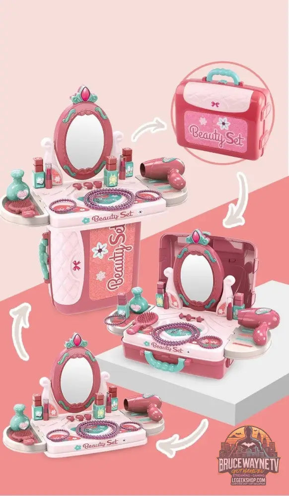 Jouet Enfant Docteur Maquillage Coiffeuse Accessoires Imitation - Jouet Imitation