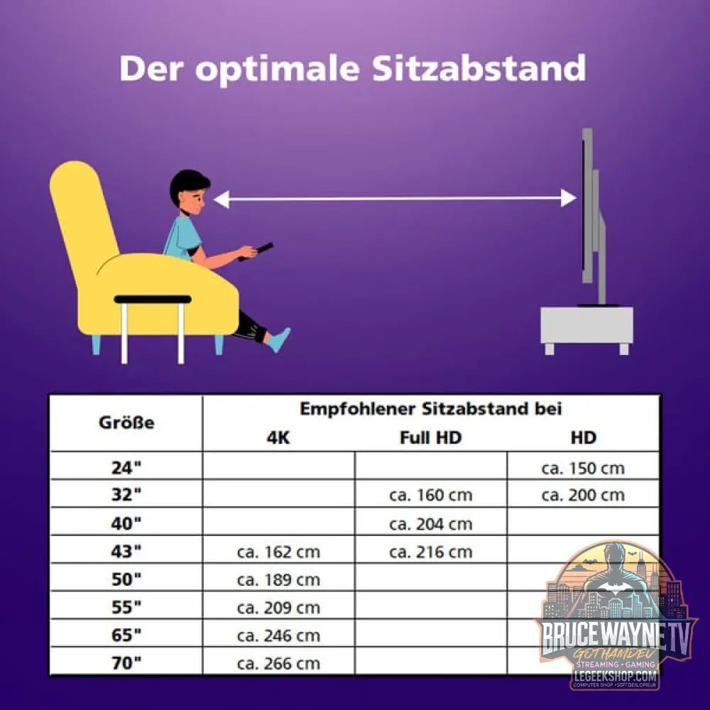 JVC LT-43VF7555, LED-Fernseher - JVC - vue 8