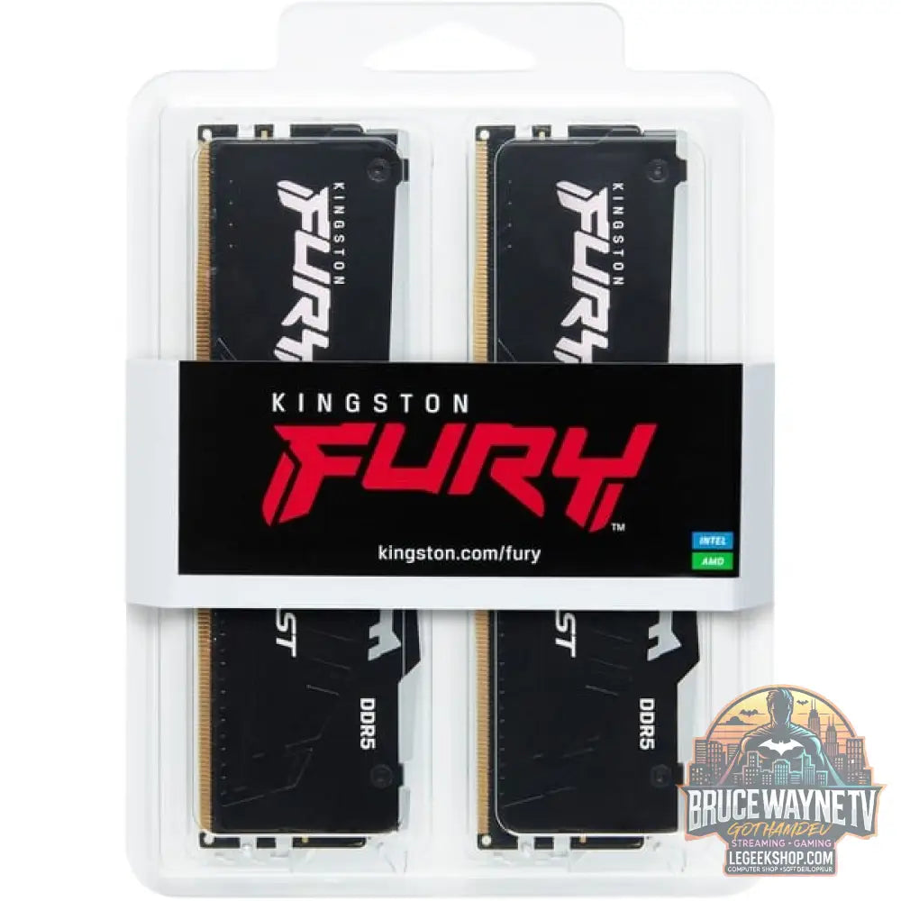 Kingston FURY DIMM 16 GB DDR5-6000 (2x 8 GB) Dual-Kit, Arbeitsspeicher - Kingston FURY - vue 4