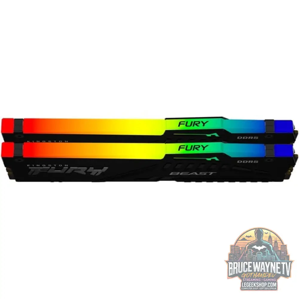 Kingston FURY DIMM 16 GB DDR5-6000 (2x 8 GB) Dual-Kit, Arbeitsspeicher - Kingston FURY - vue 3