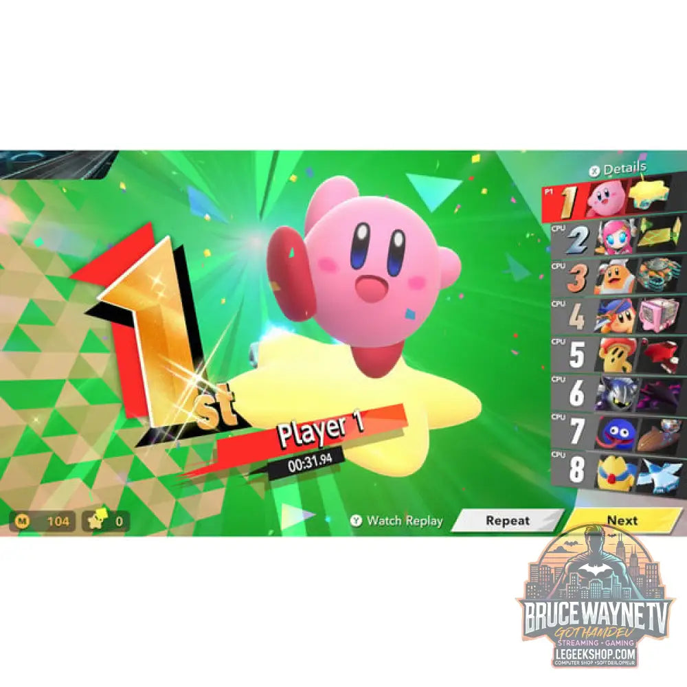 Kirby Air Riders-Spiel - vue 3