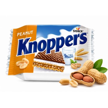 Knoppers Crispy Peanut 25 Gr x 24