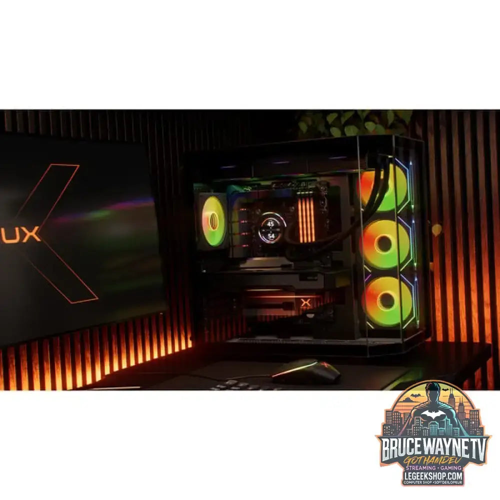 Krux HydroGlance 360 LCD, Wasserkühlung schwarz - Krux - vue 11
