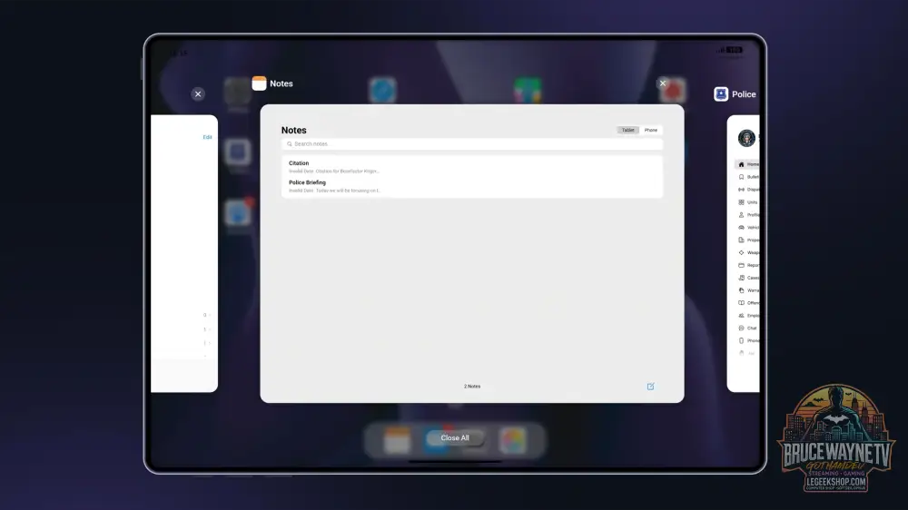 LB TABLET — Scripts & Ressources FiveM, vue 6, LeGeekShop