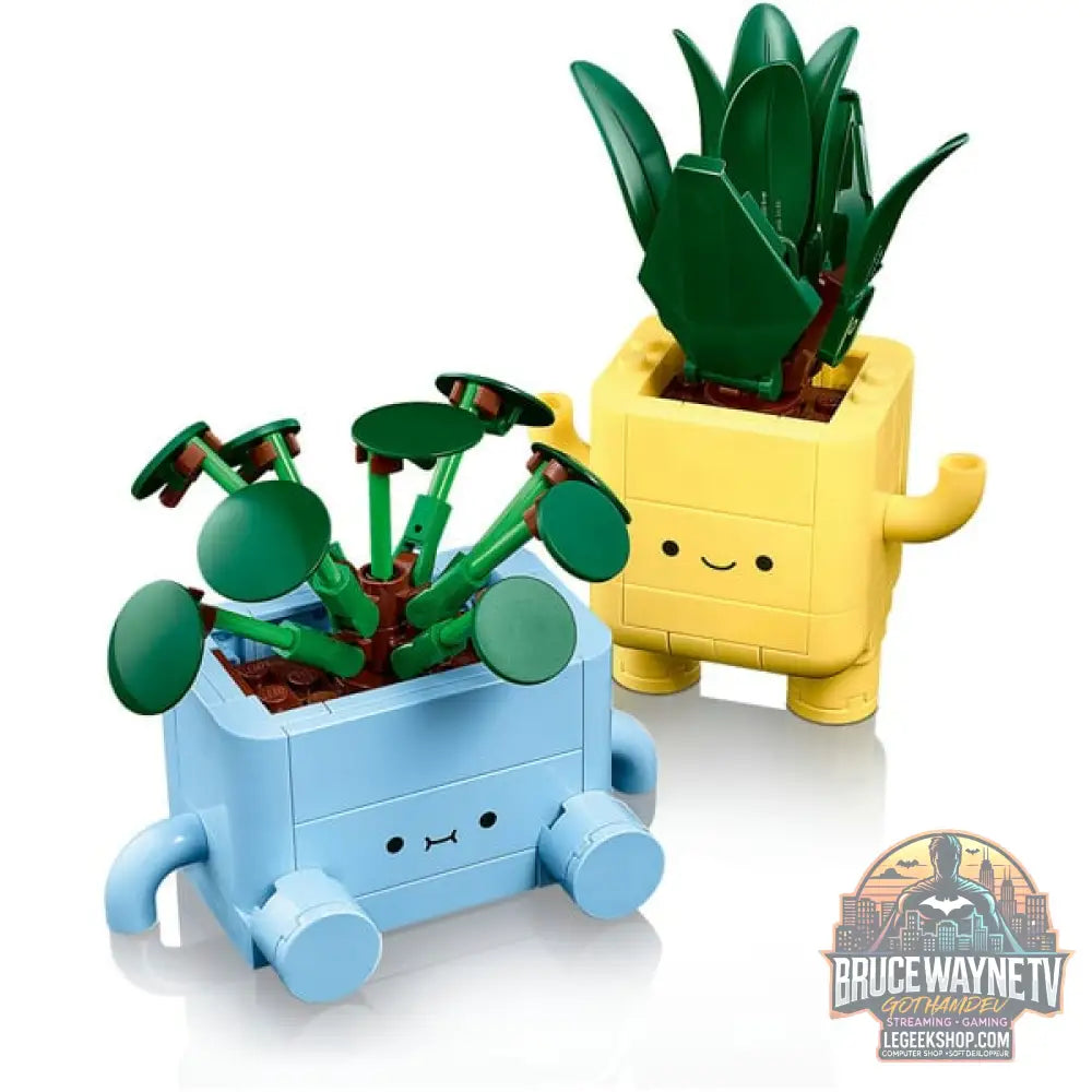 LEGO 10349 Botanicals Fröhliche Pflanzen, jeu de construction - LEGO - vue 4